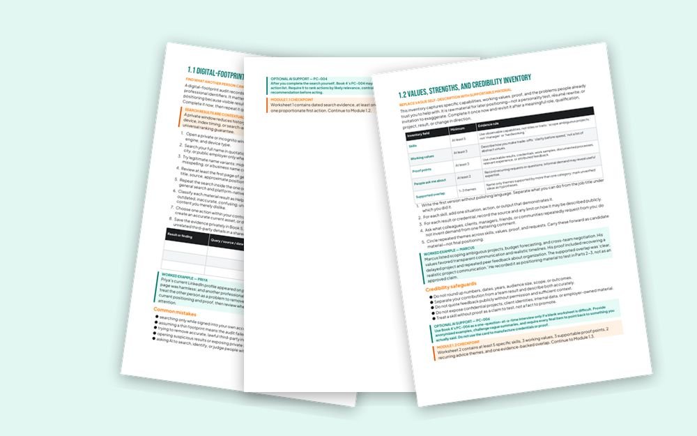 ALEXIS Personal Brand Growth OS™: the complete course: The printable PDF: the same content to print, save or share.